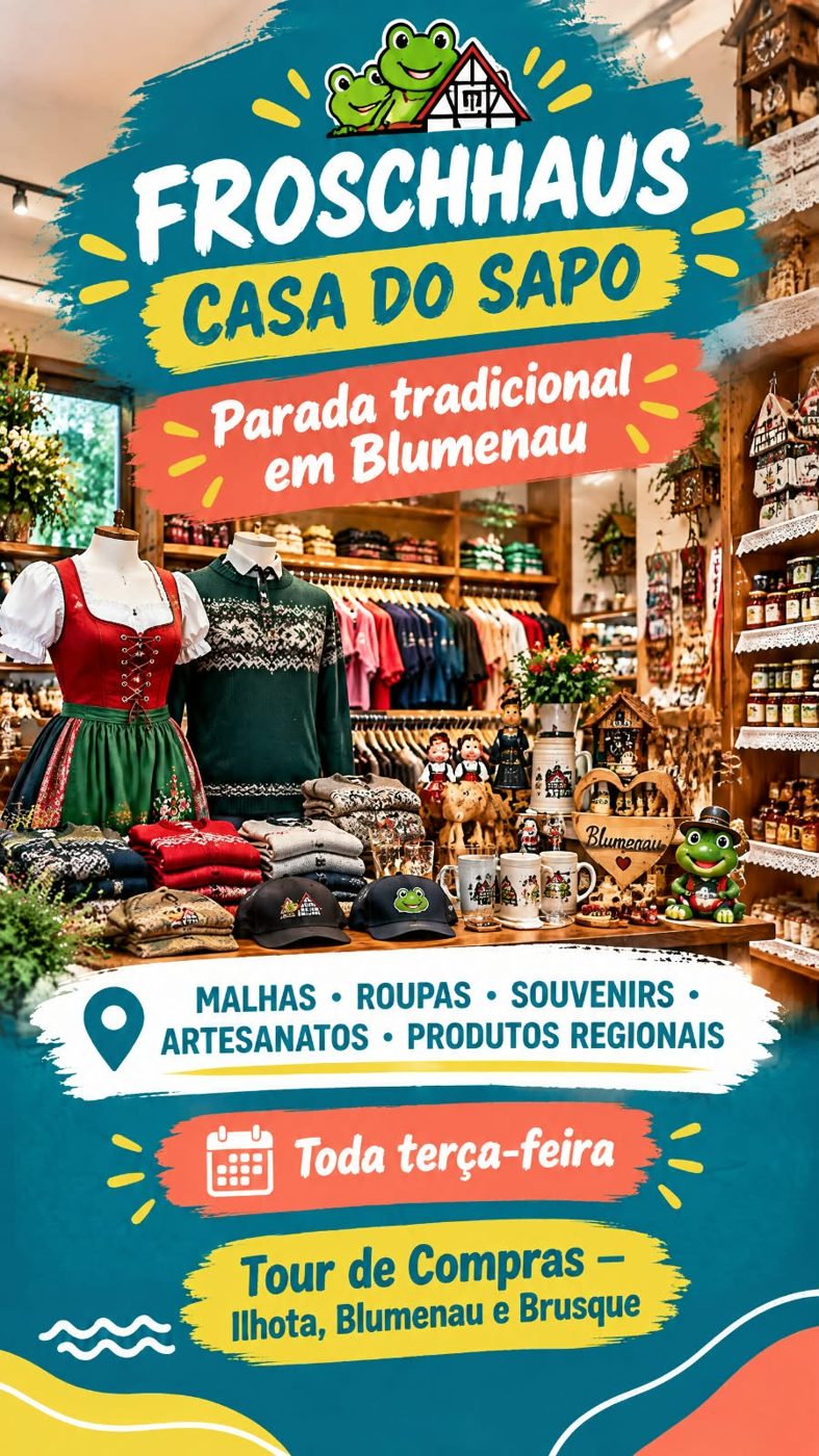 Froschhaus — Casa do Sapo, Blumenau